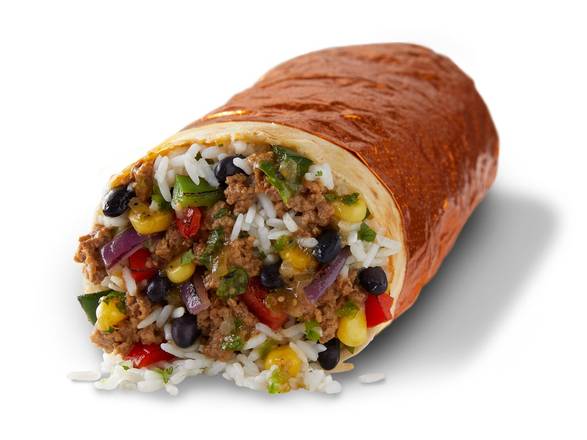 Order IMPOSSIBLE™ Fajita Burrito food online from Qdoba Mexican Eats store, Shiloh on bringmethat.com