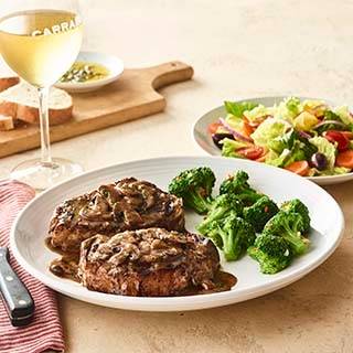 Order Tuscan-Grilled Pork Chop* Two Chops food online from Carrabba's store, Winston Salem on bringmethat.com