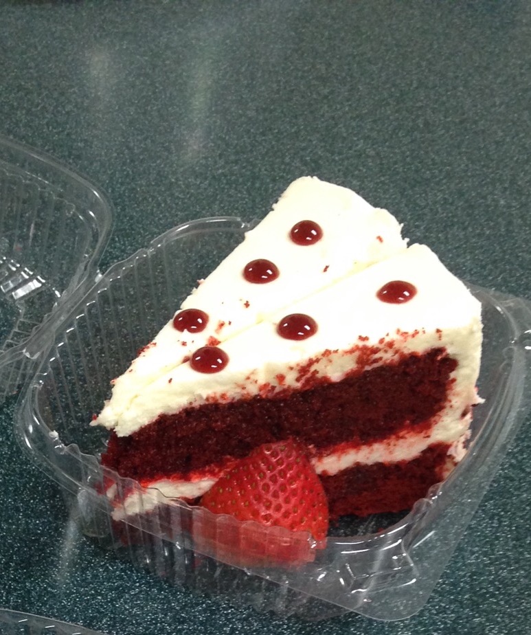 Order Red-lentless Red Velvet Cake food online from Breakfast Lunch Winner store, Las Vegas on bringmethat.com