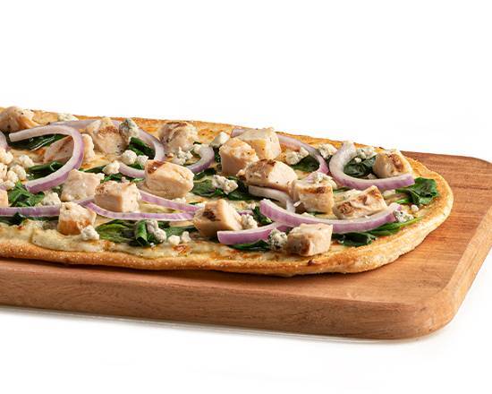 Order Grilled Chicken Spinach Flatbread food online from Pizza Guys store, Sacramento on bringmethat.com