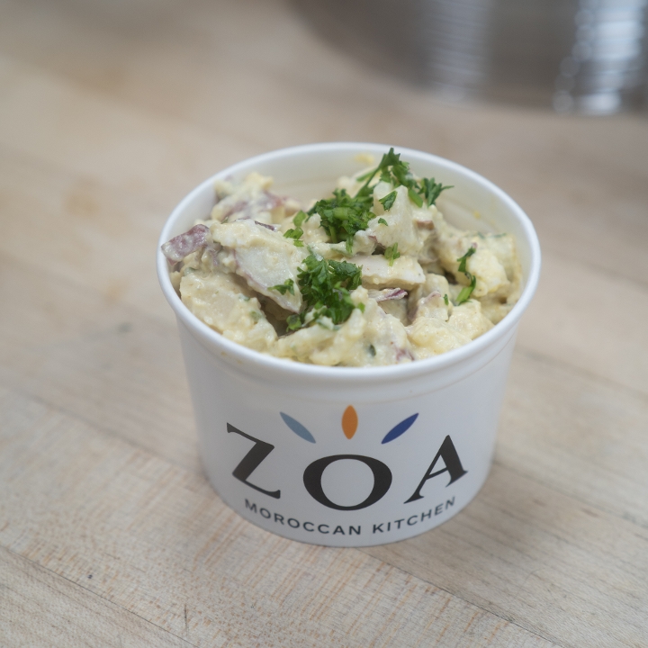 Order Egg Potato Salad food online from Zoa Moroccan Kitchen store, Houston on bringmethat.com