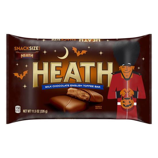 Order HEATH Milk Chocolate English Toffee Snack Size Halloween Candy Bars, 11.5 OZ food online from Cvs store, MADISON on bringmethat.com