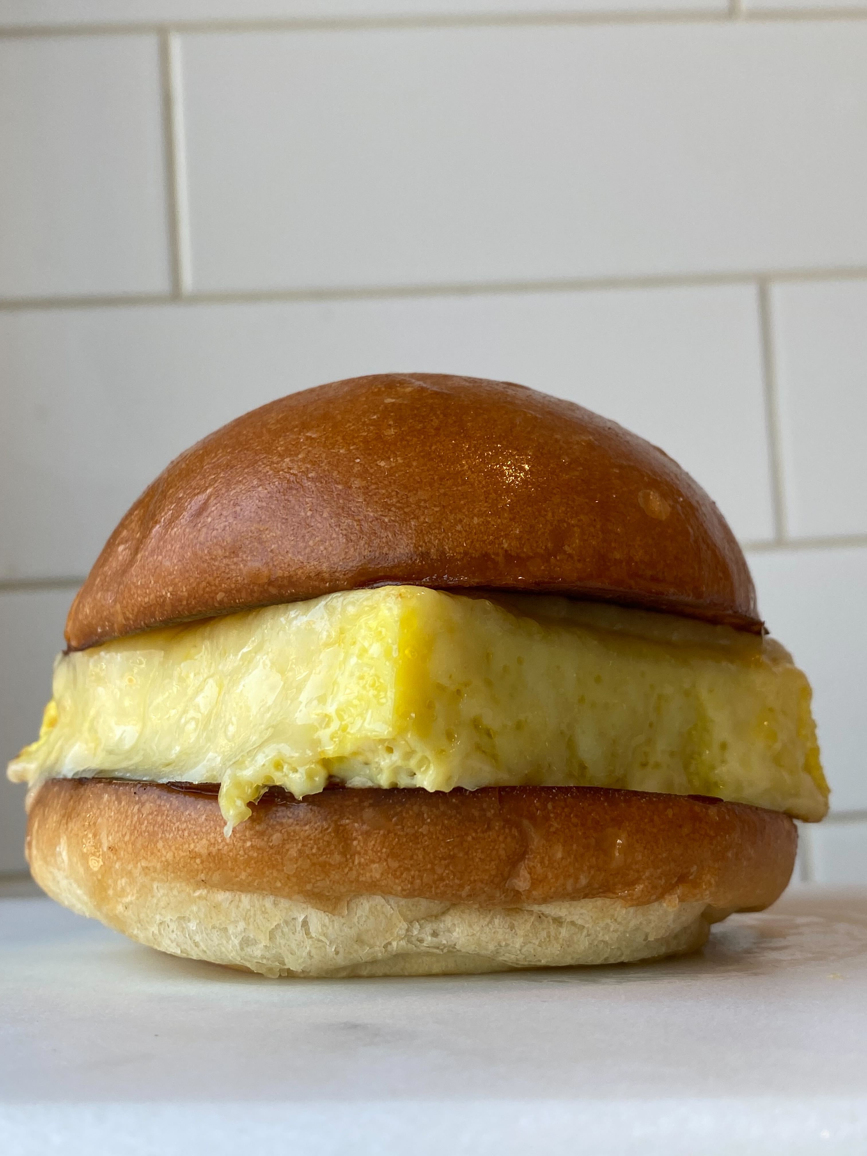 Order Breakfast Sandwich (Egg & Cheese) food online from Bklyn Larder store, Brooklyn on bringmethat.com