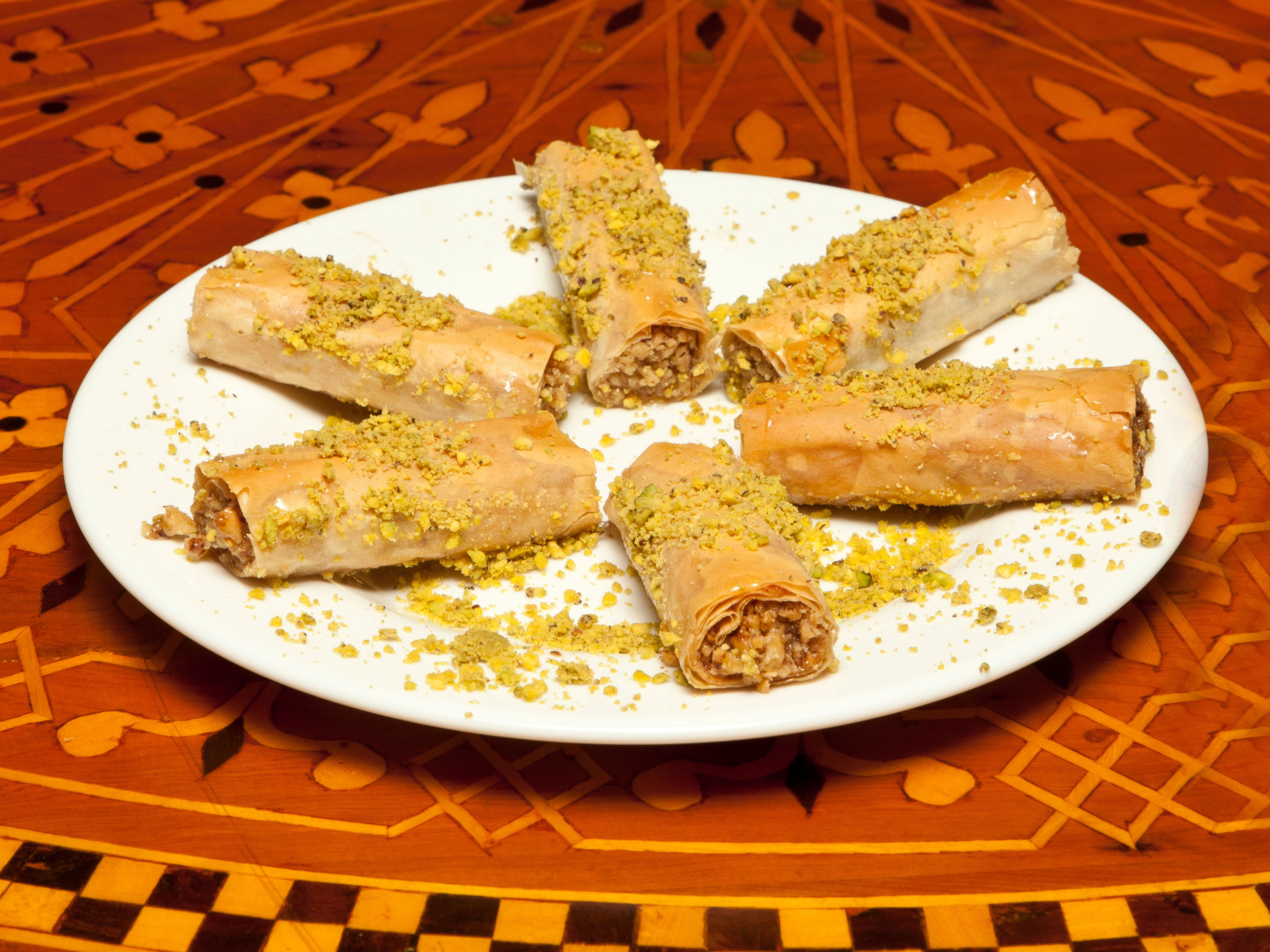 Order 6 Piece Baklava food online from Marrakech store, Las Vegas on bringmethat.com