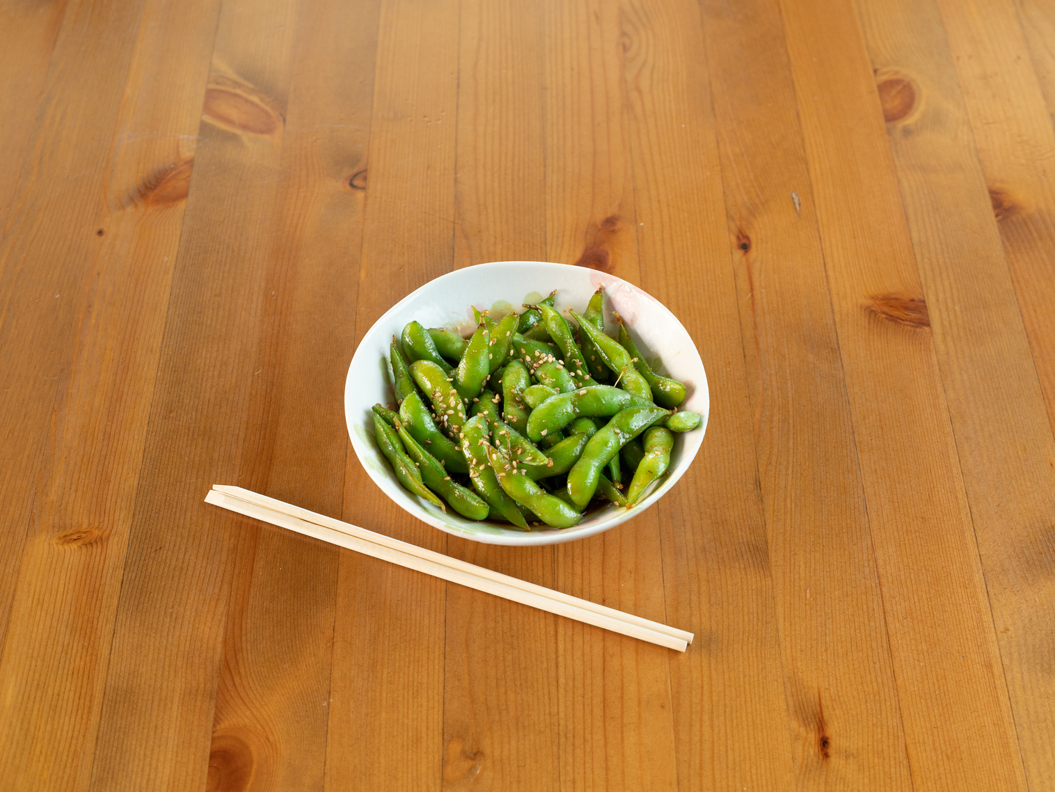 Order BBQ Edamame food online from Fukusuke Japanese Ramen Dining store, Fountain Valley on bringmethat.com