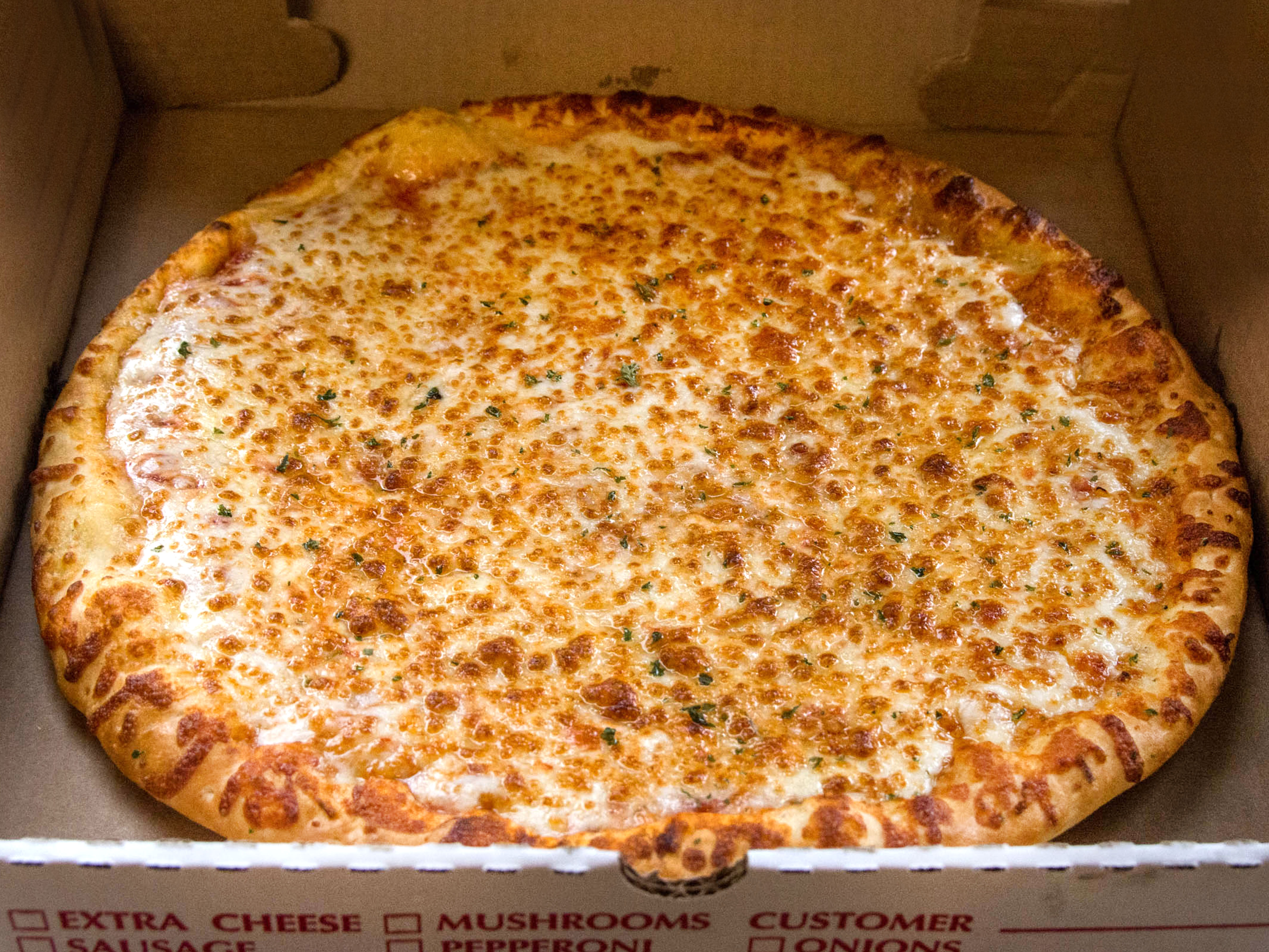 Order Regular Tomato Sauce and Cheese Pizza food online from American wings and pizza store, Baltimore on bringmethat.com