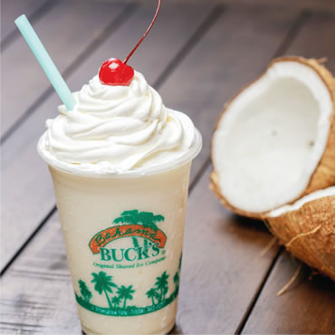 Order 8. Coconut Kulana Smoothie food online from Bahama Buck store, Colleyville on bringmethat.com