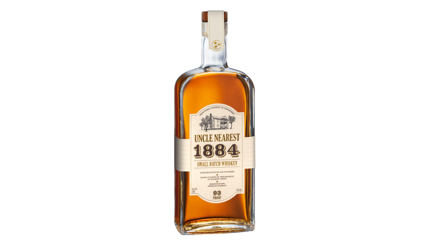 Order Uncle Nearest 1884 Small Batch Tennessee Whiskey 750mL food online from Liquor Palace store, Burbank on bringmethat.com