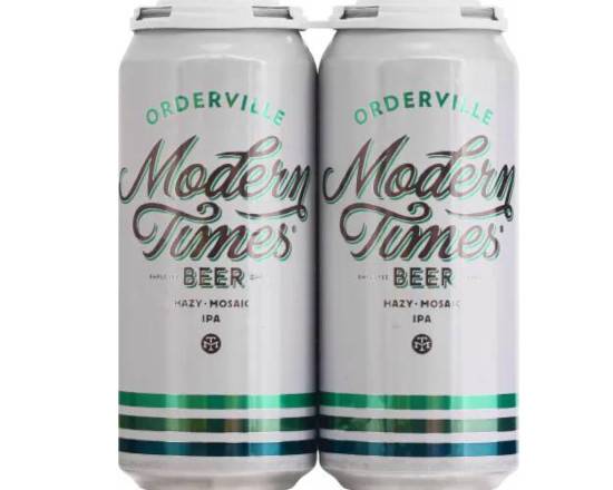 Order Modern Times The misto Hazy IPA 4pk - 16 oz Cans food online from Pit Stop Liquor Mart store, El Monte on bringmethat.com