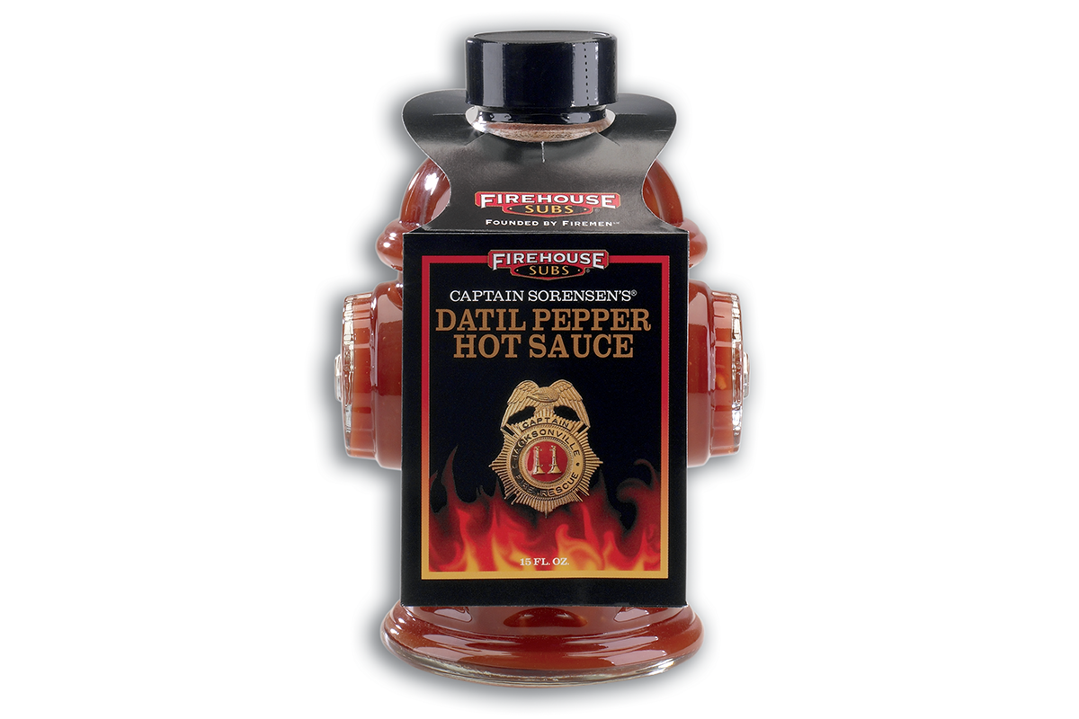 Order Fire Hydrant Hot Sauce Bottle food online from Firehouse Subs store, San Antonio on bringmethat.com