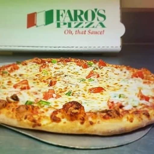 Order Garden Special Pan Pizza food online from Faro's Italian Pizza store, Grand Rapids on bringmethat.com