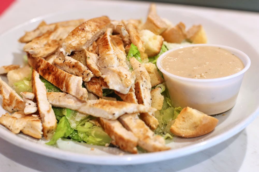 Order Caesar Salad with Grilled Chicken - Fresh Salads food online from Cafe Sitaly store, Wilmington on bringmethat.com