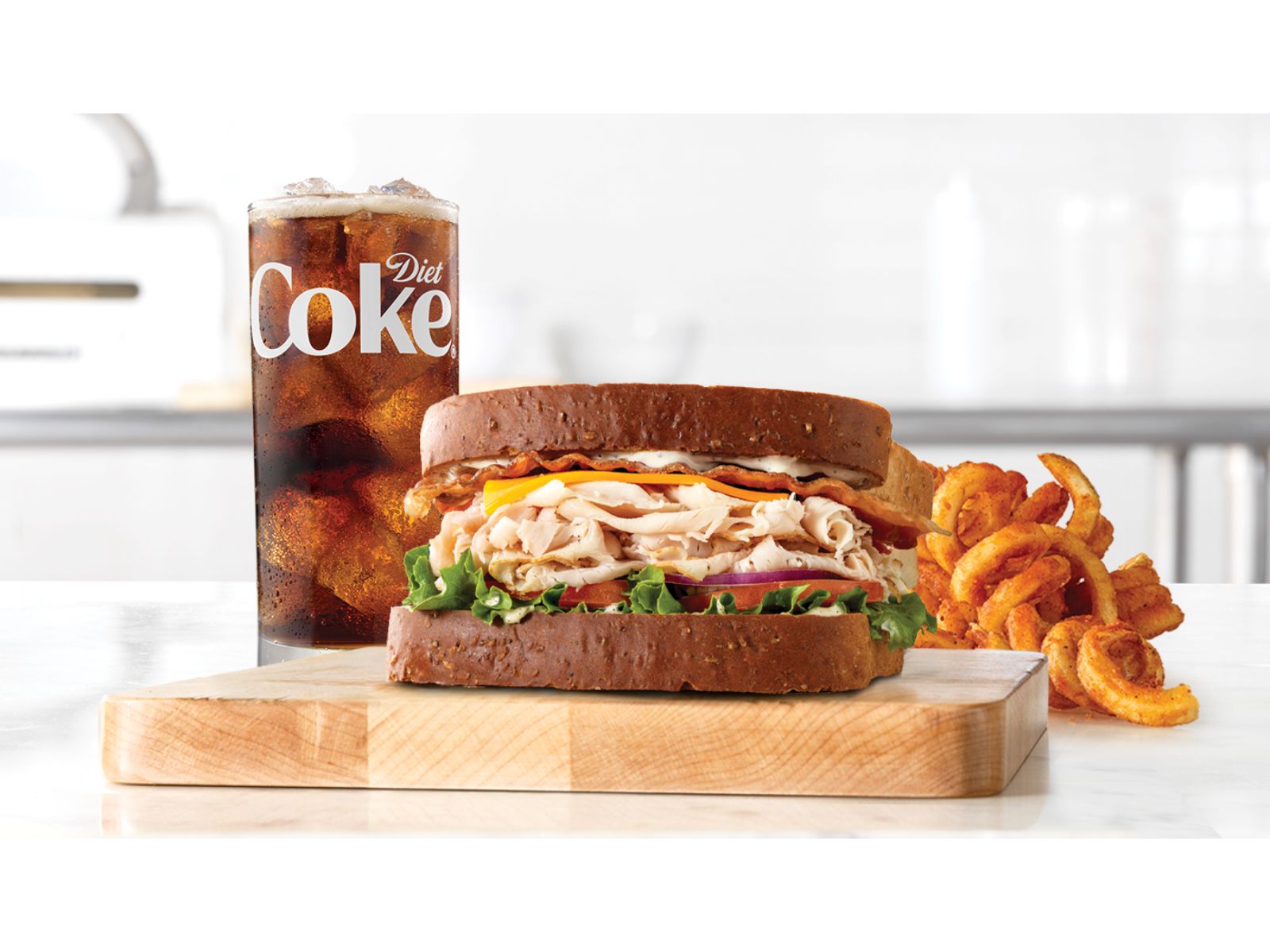 Order Roast Turkey Ranch & Bacon Sandwich Small Meal food online from Arby's store, Chicago on bringmethat.com