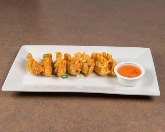 Order Crab Rangoon food online from Blue Orchid Pan Asian Cuisine store, New Haven on bringmethat.com
