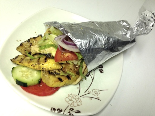 Order Grilled Vegetables w. Hummus food online from Yummy Gyro store, Willston Park on bringmethat.com