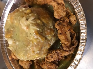 Order Fried Chicken Mofongo food online from Lula's Latin Cuisine store, Bergenfield on bringmethat.com