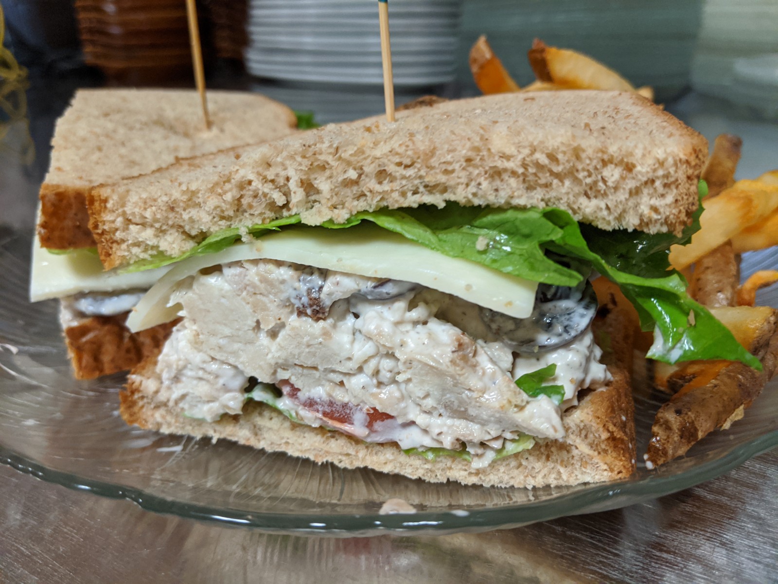 Order Chicken Salad Sandwich food online from Us Egg store, Tempe on bringmethat.com