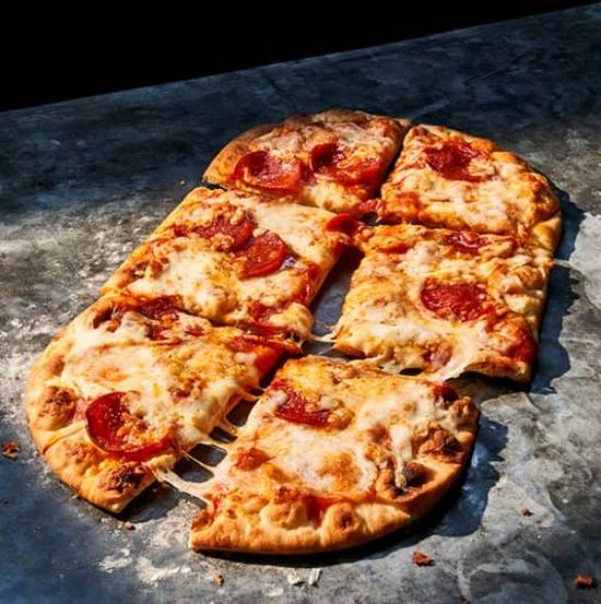 Order Pepperoni Flatbread Pizza food online from Panera Bread store, Princeton on bringmethat.com