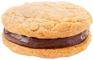 Order Peanut Butter Double Doozie with Fudge Icing food online from American Deli on Broad St. store, Athens on bringmethat.com