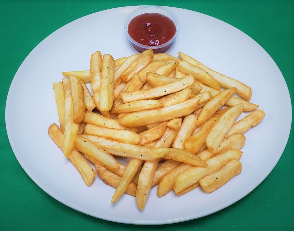 Order French Fries food online from 3 Aguilas Taqueria store, Denton on bringmethat.com