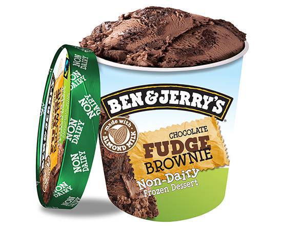 Order Ben & Jerry's Non-Dairy Chocolate Fudge Brownie food online from The Ice Cream Shop store, Wilmington on bringmethat.com