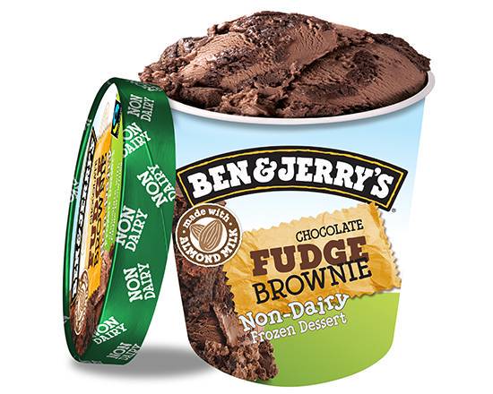 Order Ben & Jerry's Non-Dairy Chocolate Fudge Brownie food online from The Ice Cream Shop Menu Info store, Flagstaff on bringmethat.com