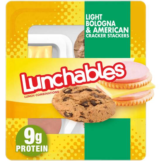 Order Kraft Oscar Mayer Lunchable Bologna and American Cracker Stacker food online from Exxon Food Mart store, Port Huron on bringmethat.com
