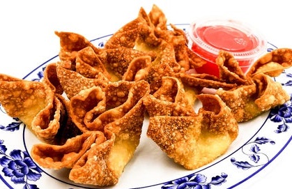 Order Cream Cheese Fried Wontons food online from New Shanghai Restaurant store, Lake Forest on bringmethat.com