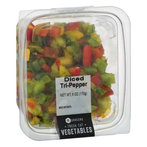 Order Se Grocers · Diced Tri-Pepper (6 oz) food online from Winn-Dixie store, Quincy on bringmethat.com