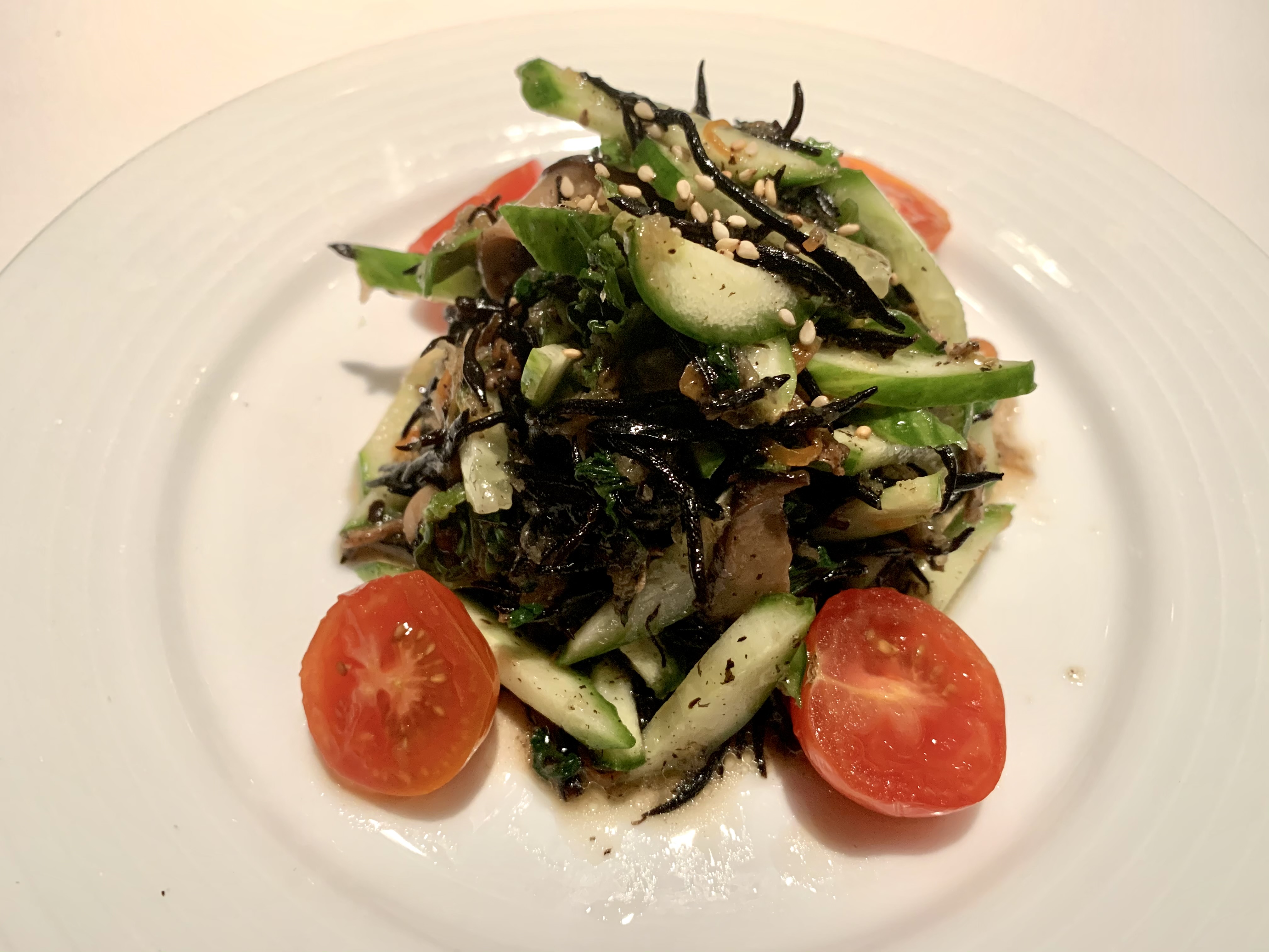 Order Hijiki Salad food online from Sushi Ryusei store, New York on bringmethat.com