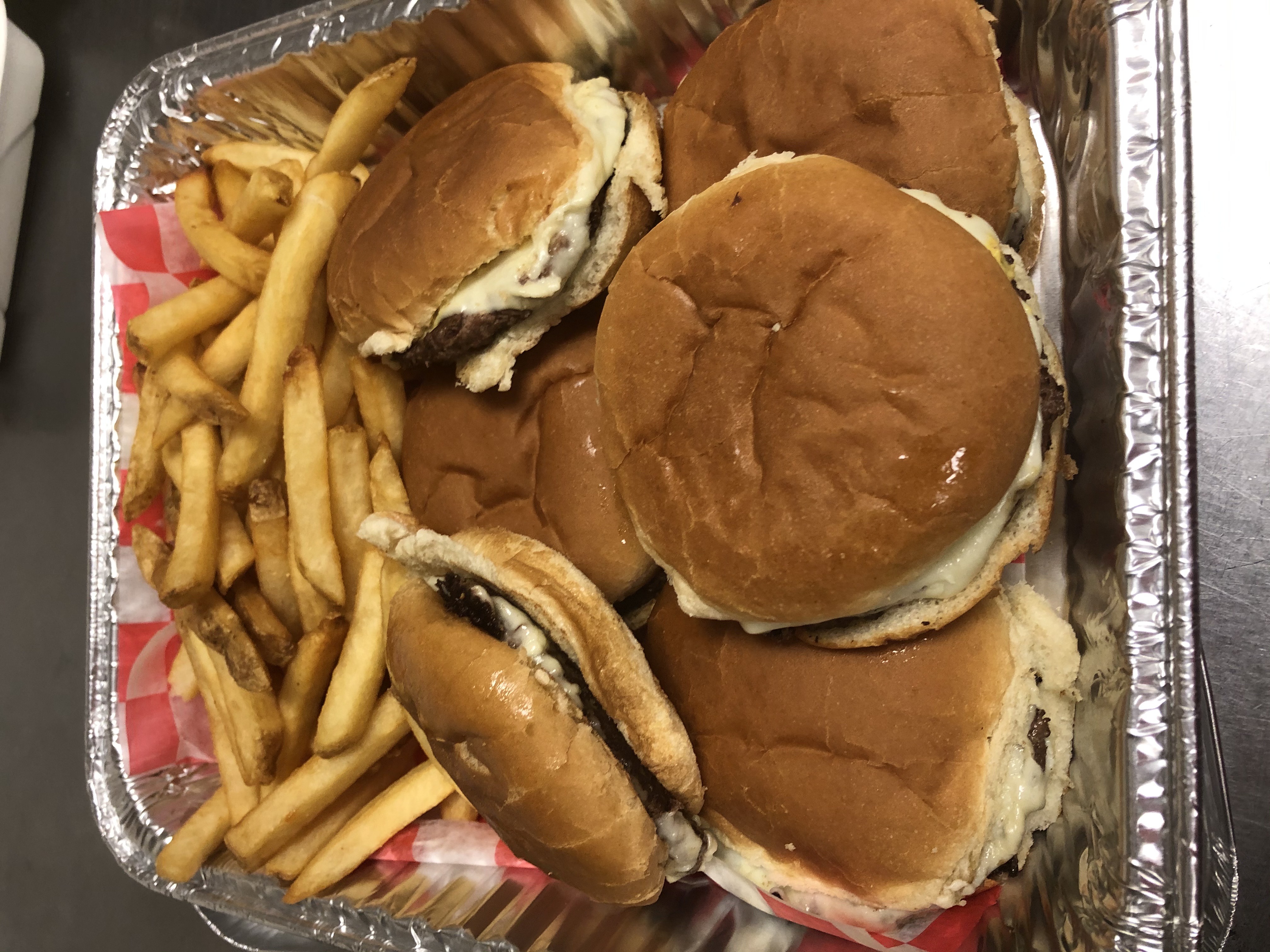 Order Cheeseburger Family Pack food online from Pepper Jack's Sandwich CRTN store, Albany on bringmethat.com