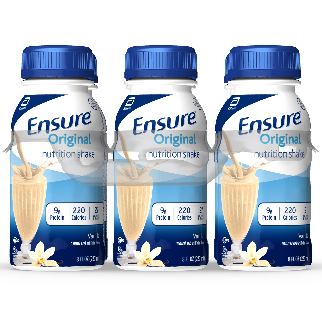 Order Ensure Original Ready-to-Drink Nutrition Shake, Vanilla, 8 fl oz - 6 ct food online from Rite Aid store, Cathedral City on bringmethat.com