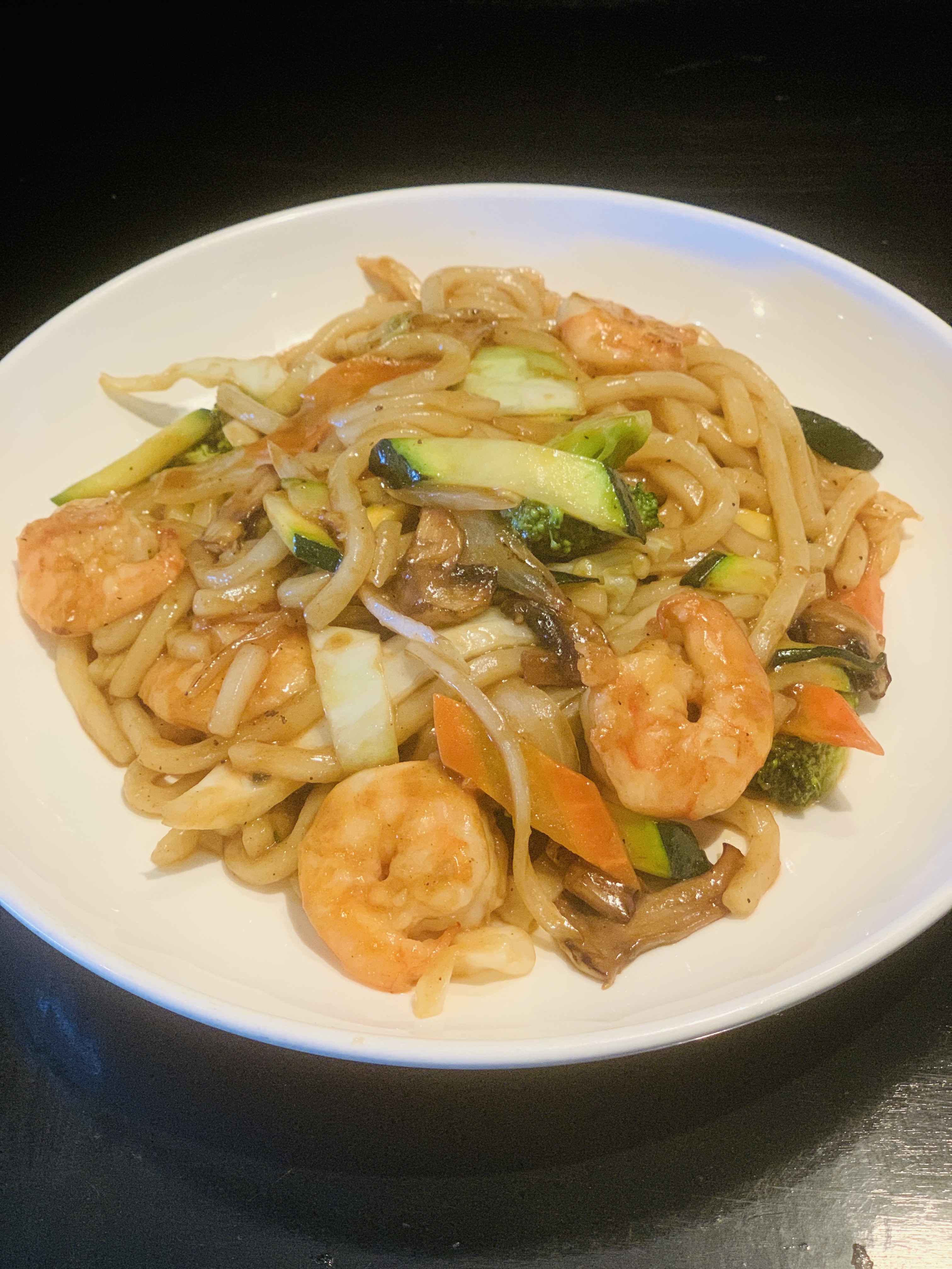 Order Shrimp Yaki Udong food online from Oki Japanese Grill store, Plano on bringmethat.com