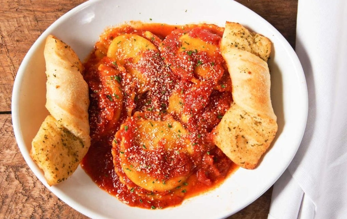 Order Cheese Ravioli food online from Zeppe's Headquarters store, Bedford on bringmethat.com