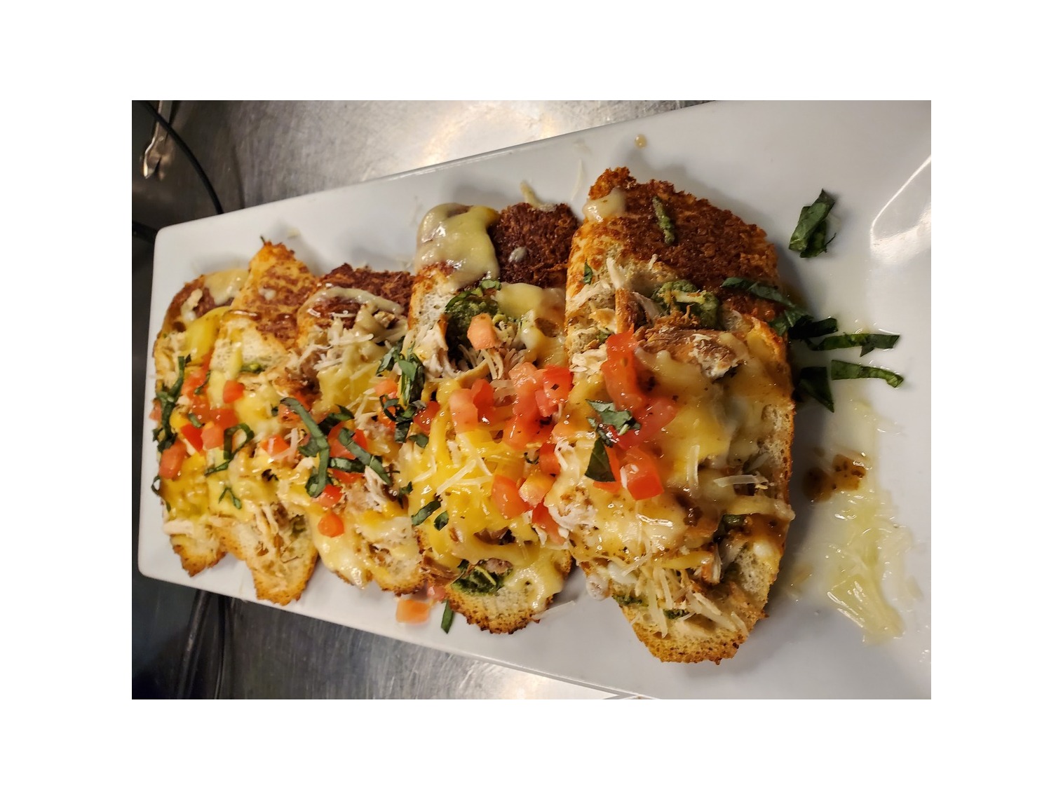 Order Smoked Chicken Bruschetta food online from Boulders On Southern store, Mesa on bringmethat.com