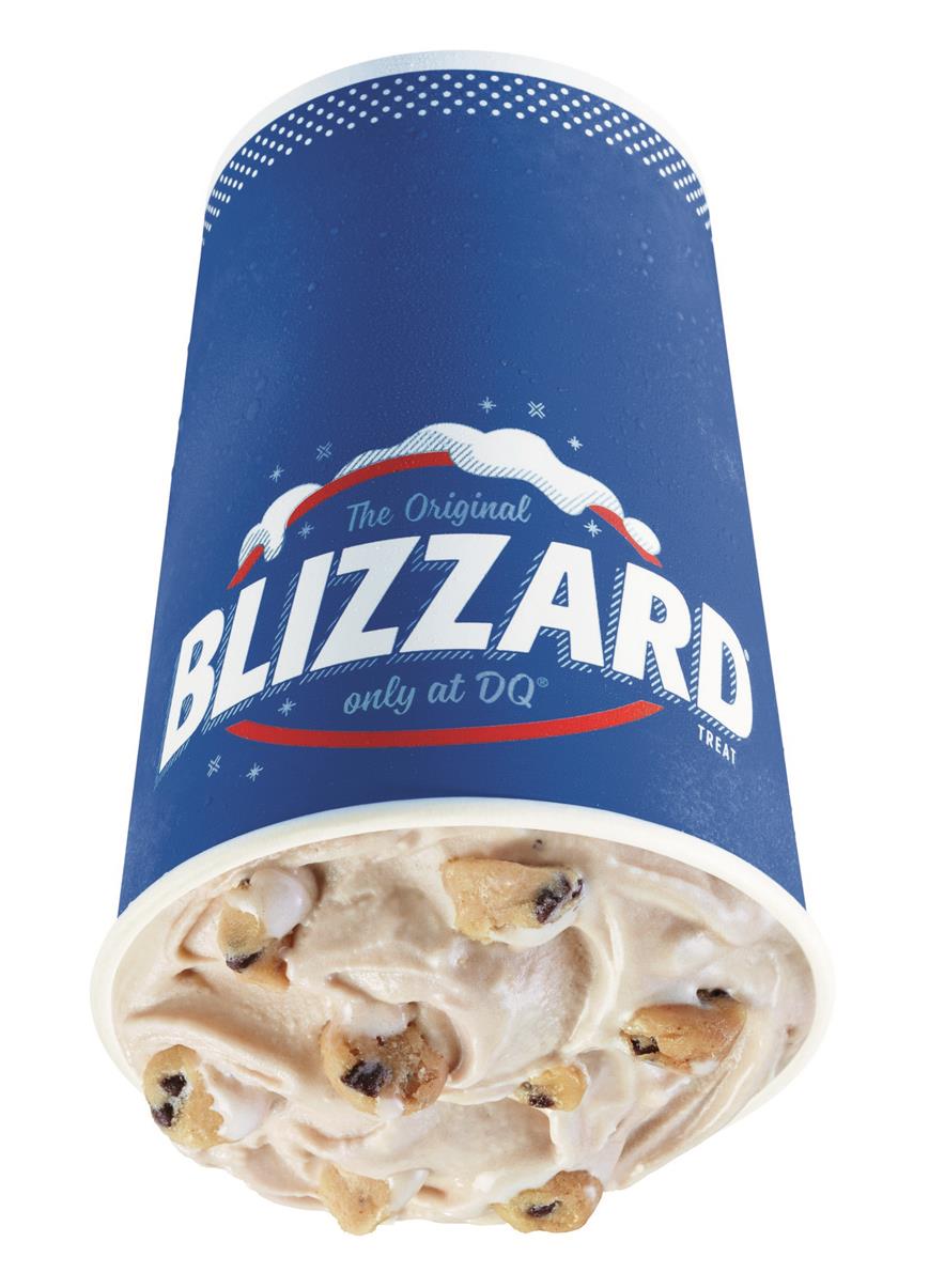Order Chocolate Chip Cookie Dough Blizzard Treat food online from Dairy Queen store, Royersford on bringmethat.com