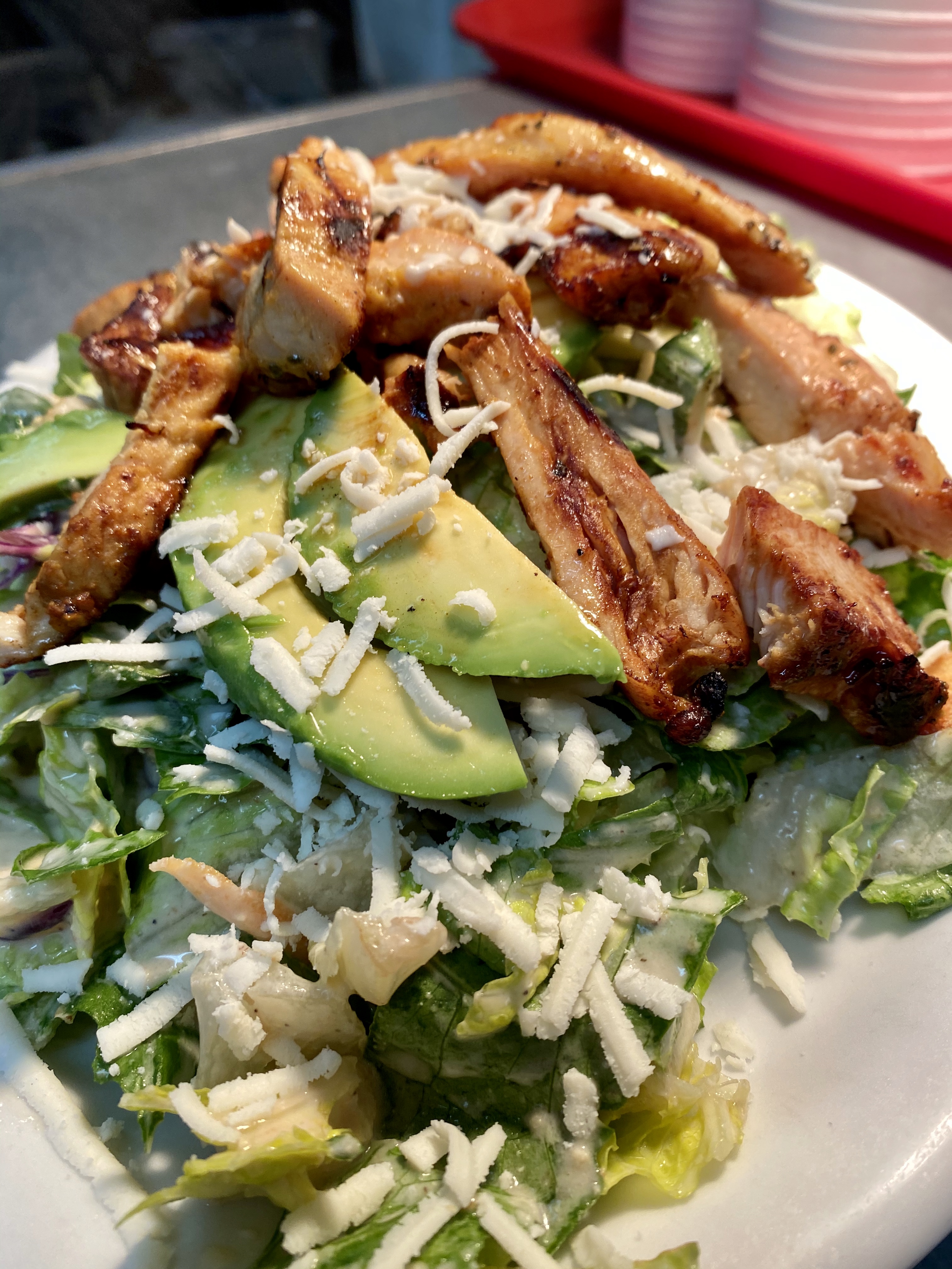 Order Mexicali Caesar Salad food online from Mexicali Grill store, Modesto on bringmethat.com