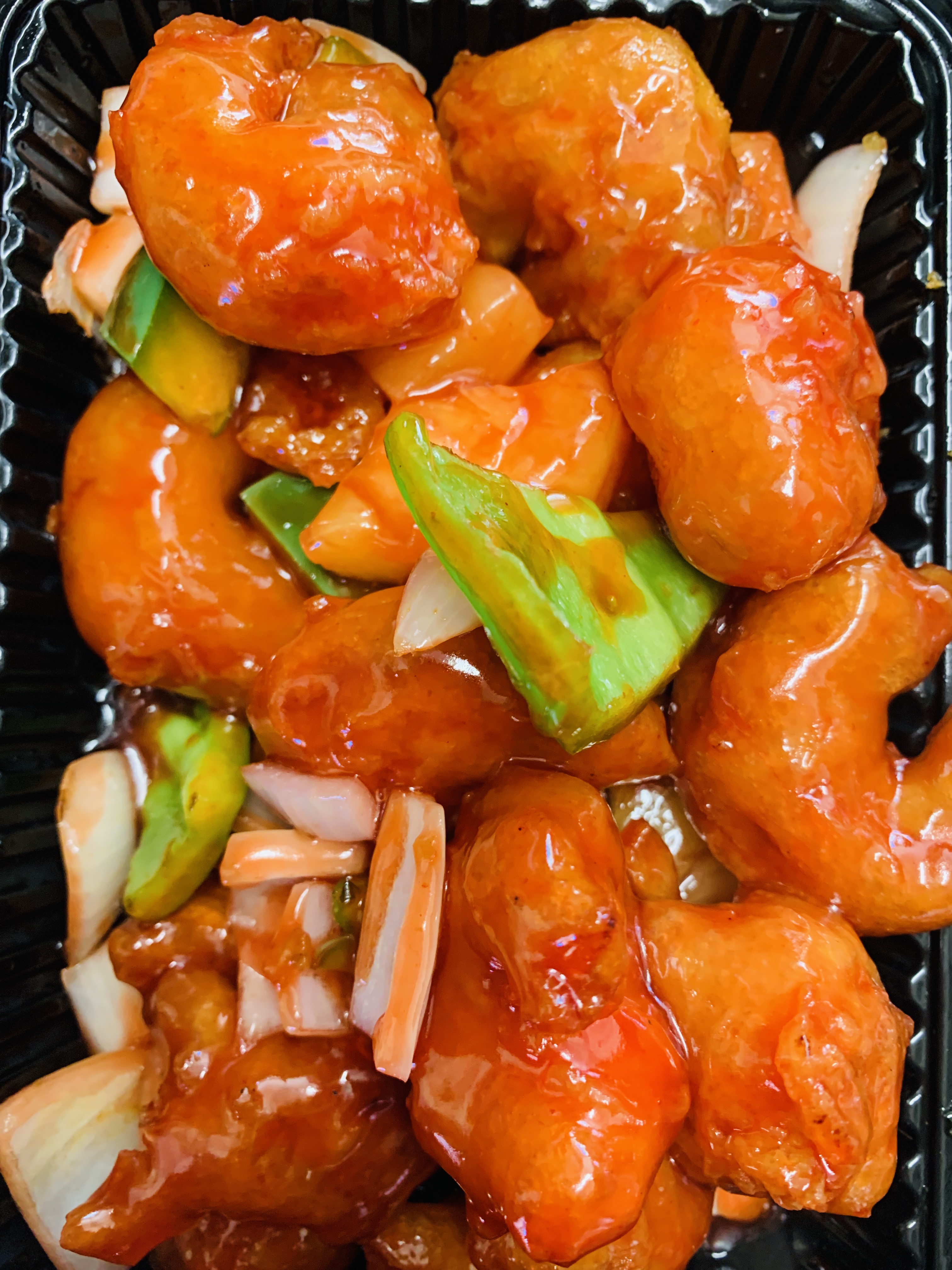 Order Sweet and Sour Prawns food online from Lee Garden Restaurant store, San Leandro on bringmethat.com