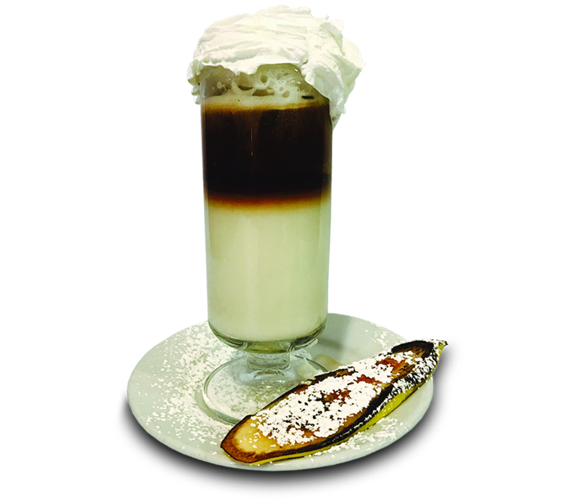 Order Double Shot Banana Latte food online from Hash House A Go Go store, Henderson on bringmethat.com