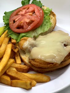 Order CRISPY CHICKEN SANDWICH food online from Millers Country Kitchen store, Middletown on bringmethat.com