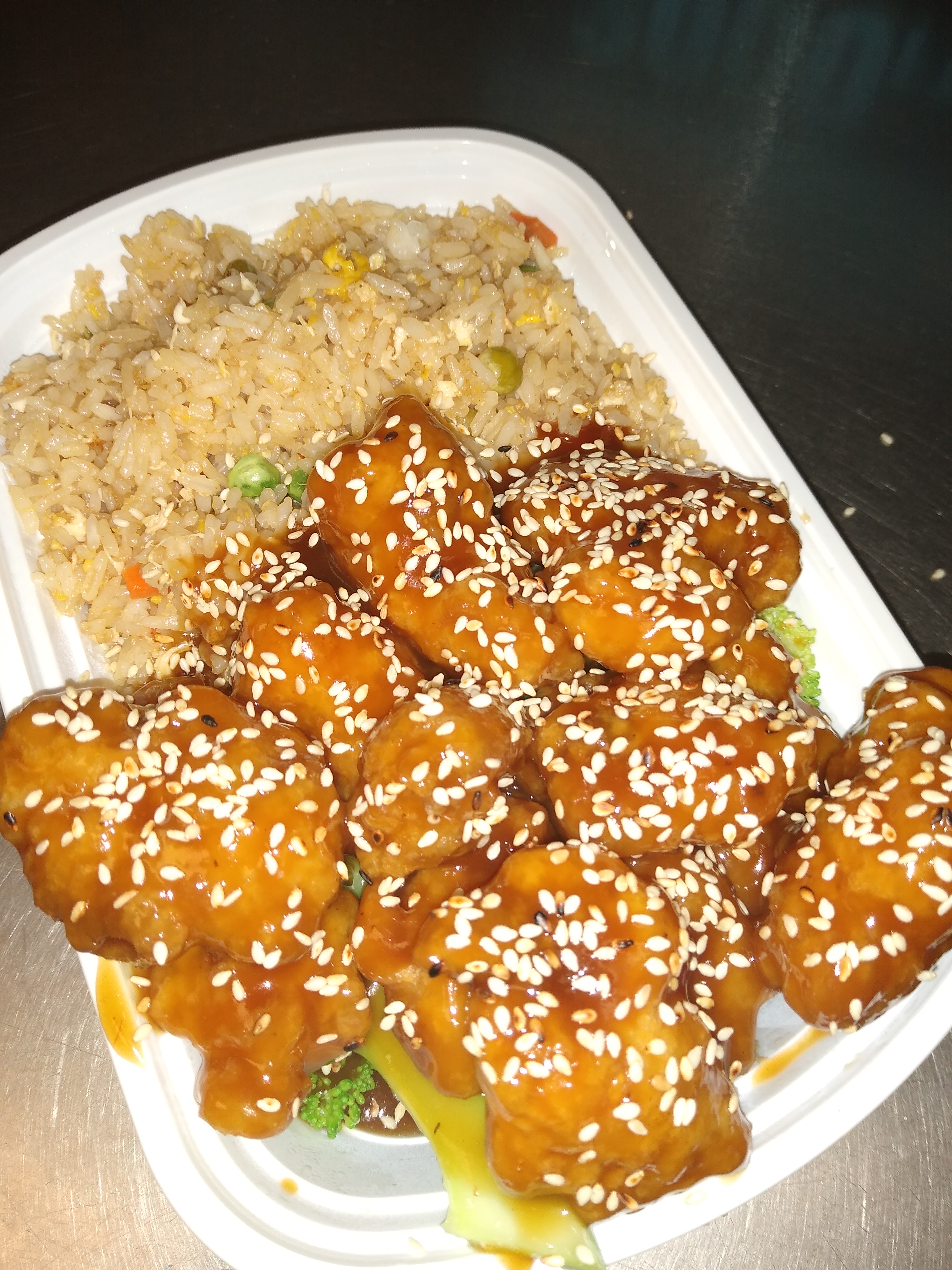 Order Sesame Chicken Combol food online from Asian Flavor store, Mount Pleasant on bringmethat.com