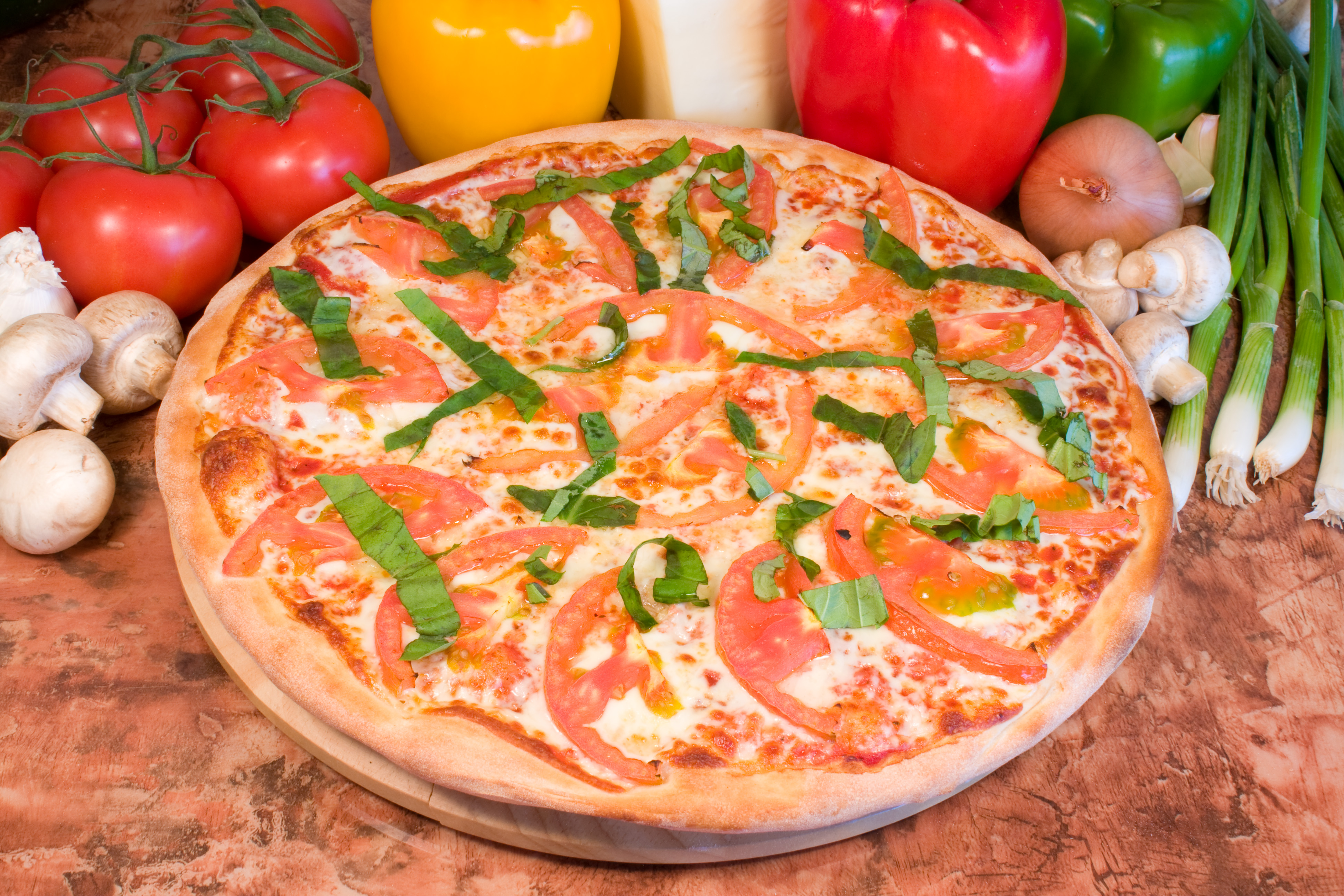 Order Margherita Pizza food online from Ameci Pizza & Pasta store, Chatsworth on bringmethat.com