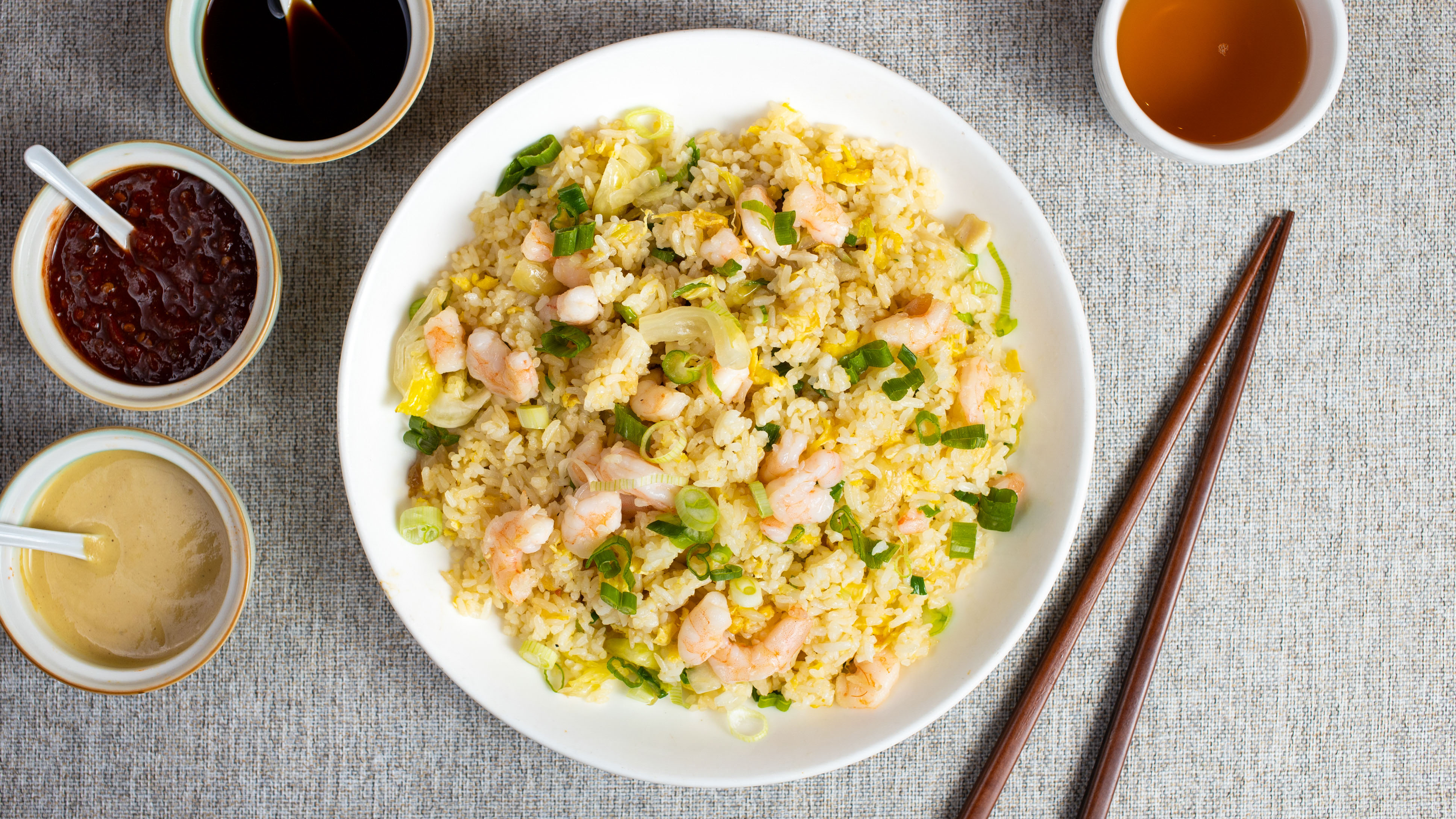 Order A Shrimp Fried this Rice - Shrimp Fried Rice。蝦炒飯 food online from Fortune Cookie Chinese store, San Francisco on bringmethat.com