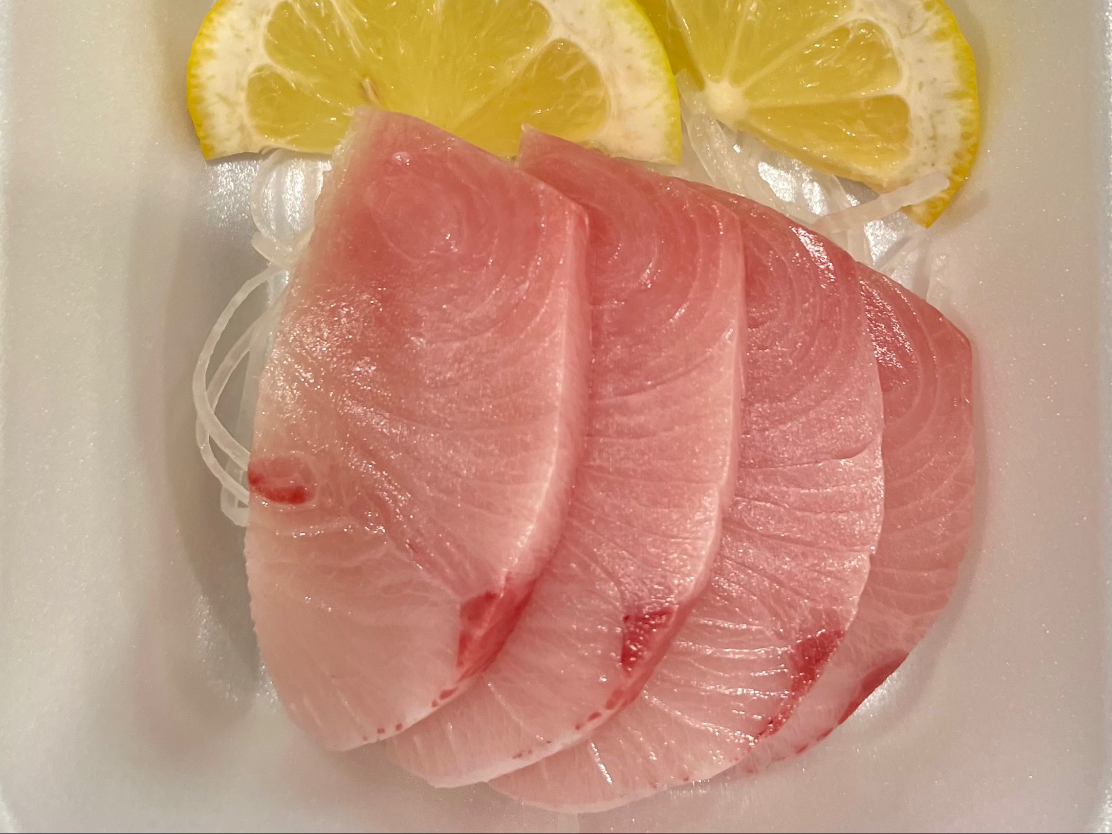 Order Yellowtail Sashimi food online from U Sushi & Grill store, Huntington Beach on bringmethat.com