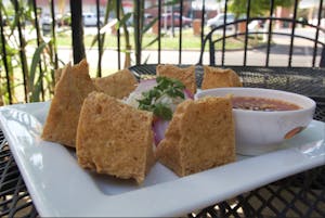 Order Vegetarian Fried Tofu food online from Pad Thai store, Norman on bringmethat.com