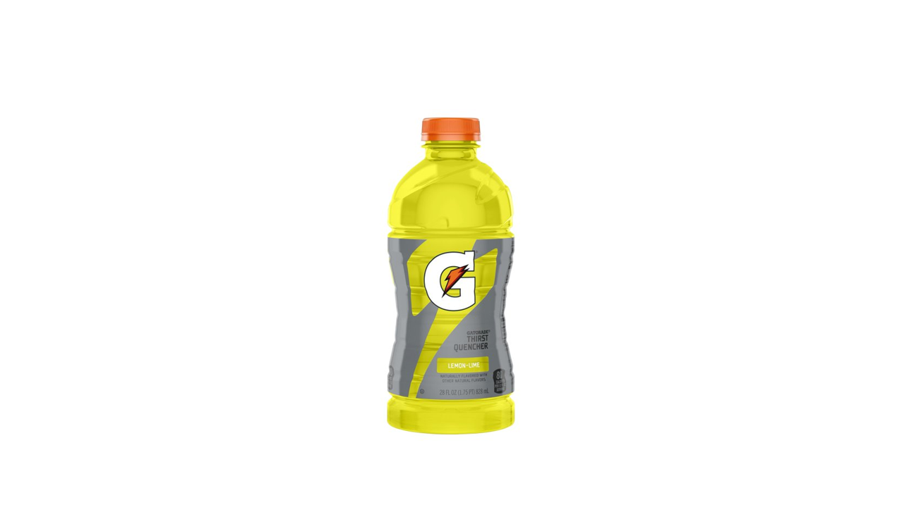 Order Gatorade Lemon Lime 28 oz food online from Rebel store, Las Vegas on bringmethat.com