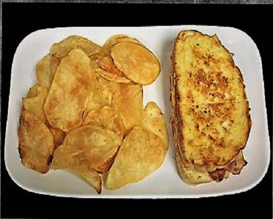 Order Triple Grilled Cheese food online from Paninis Bar & Grill store, Stow on bringmethat.com