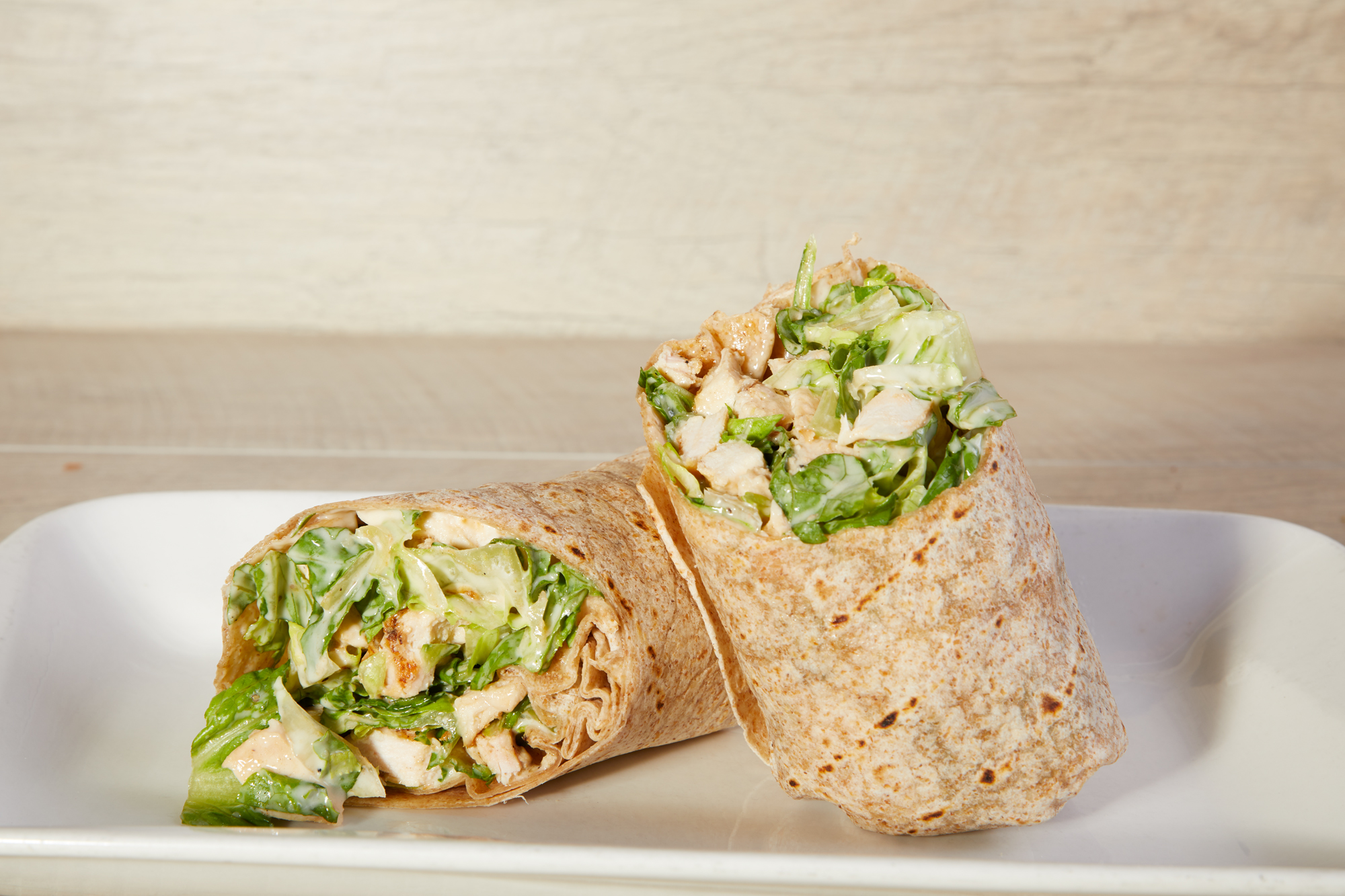 Order Chicken Caesar Wrap food online from Mario's Pizzeria store, East Northport on bringmethat.com