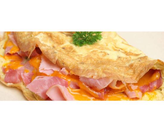 Order Meat & Cheese Omelet food online from Landmark Cafe store, Sierra Vista on bringmethat.com
