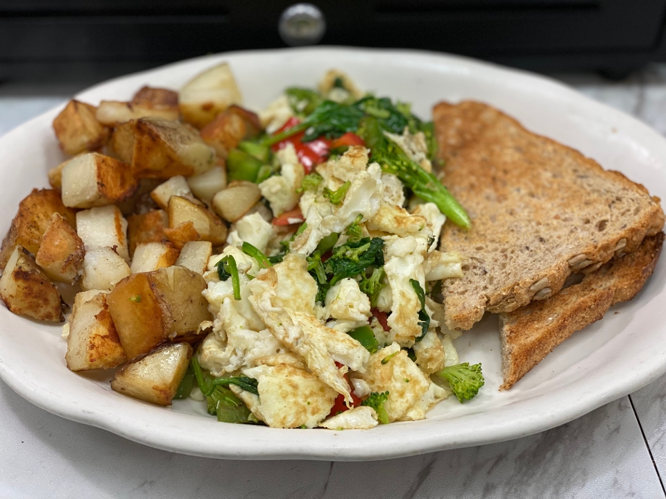 Order EGG WHITES SCRAMBLE food online from Meeting Street Cafe store, Providence on bringmethat.com